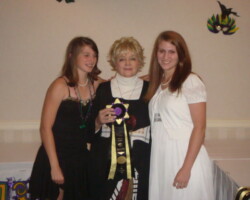 Kate-Marie & Rebekah Celebrating with S. E Director Jo Parris